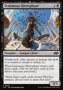 Venomous Hierophant - Foundations Jumpstart (Common) [J25-506]