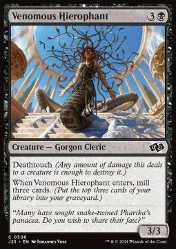 Venomous Hierophant - Foundations Jumpstart (Common) [J25-506]