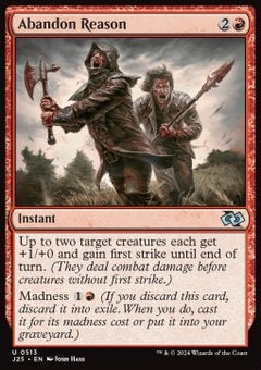 Abandon Reason - Foundations Jumpstart (Uncommon) [J25-513]