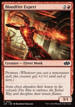 Bloodfire Expert - Foundations Jumpstart (Common) [J25-524]