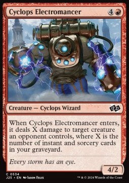 Cyclops Electromancer - Foundations Jumpstart (Common) [J25-534]