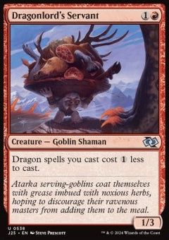 Dragonlord's Servant - Foundations Jumpstart (Uncommon) [J25-538]