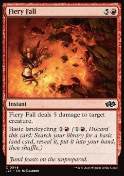 Fiery Fall - Foundations Jumpstart (Common) [J25-546]