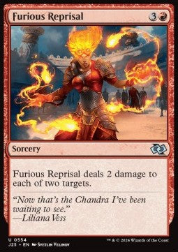 Furious Reprisal - Foundations Jumpstart (Uncommon) [J25-554]