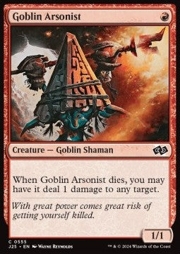 Goblin Arsonist - Foundations Jumpstart (Common) [J25-555]