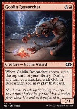 Goblin Researcher - Foundations Jumpstart (Common) [J25-559]