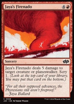 Jaya's Firenado - Foundations Jumpstart (Common) [J25-568]