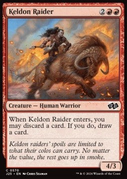 Keldon Raider - Foundations Jumpstart (Common) [J25-570]