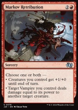 Markov Retribution - Foundations Jumpstart (Uncommon) [J25-576]