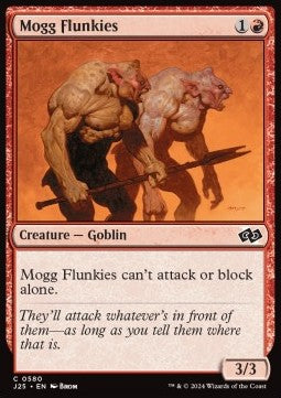 Mogg Flunkies - Foundations Jumpstart (Common) [J25-580]