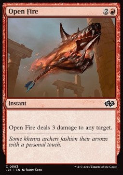 Open Fire - Foundations Jumpstart (Common) [J25-583]