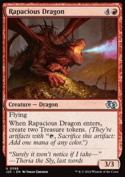 Rapacious Dragon - Foundations Jumpstart (Uncommon) [J25-588]