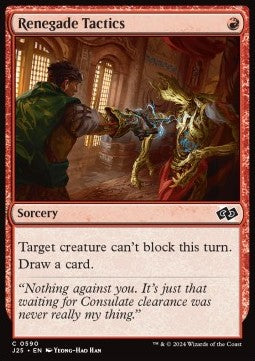 Renegade Tactics - Foundations Jumpstart (Common) [J25-590]