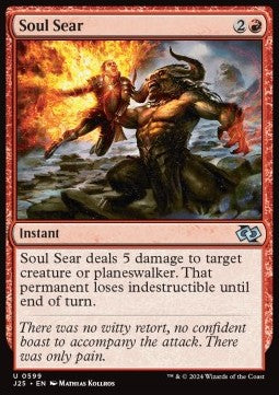 Soul Sear - Foundations Jumpstart (Uncommon) [J25-599]