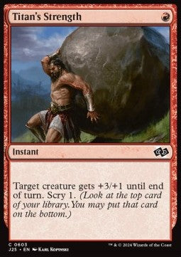 Titan's Strength - Foundations Jumpstart (Common) [J25-603]