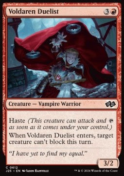 Voldaren Duelist - Foundations Jumpstart (Common) [J25-612]