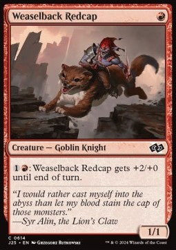 Weaselback Redcap - Foundations Jumpstart (Common) [J25-614]