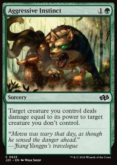 Aggressive Instinct - Foundations Jumpstart (Common) [J25-623]