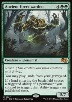 Ancient Greenwarden - Foundations Jumpstart (Mythic) [J25-627]