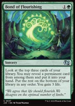 Bond of Flourishing - Foundations Jumpstart (Uncommon) [J25-637]