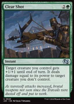 Clear Shot - Foundations Jumpstart (Uncommon) [J25-645]