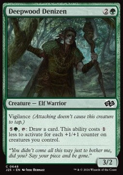 Deepwood Denizen - Foundations Jumpstart (Common) [J25-648]