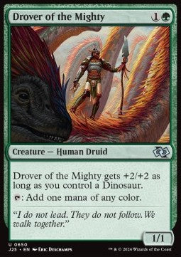 Drover of the Mighty - Foundations Jumpstart (Uncommon) [J25-650]