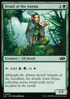 Druid of the Anima - Foundations Jumpstart (Common) [J25-652]