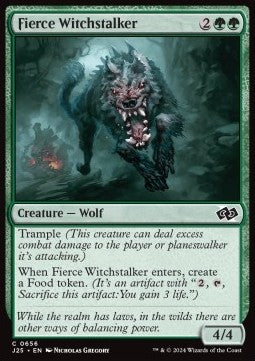 Fierce Witchstalker - Foundations Jumpstart (Common) [J25-656]