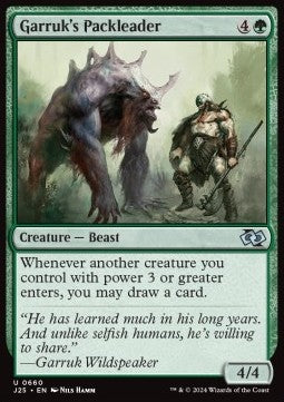 Garruk's Packleader - Foundations Jumpstart (Uncommon) [J25-660]