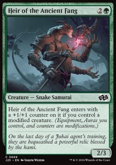 Heir of the Ancient Fang - Foundations Jumpstart (Common) [J25-669]