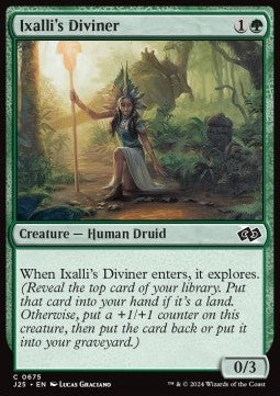 Ixalli's Diviner - Foundations Jumpstart (Common) [J25-675]