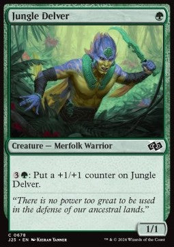 Jungle Delver - Foundations Jumpstart (Common) [J25-678]