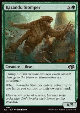 Kazandu Stomper - Foundations Jumpstart (Common) [J25-680]