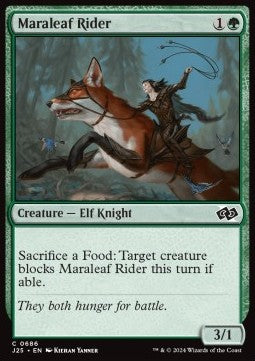 Maraleaf Rider - Foundations Jumpstart (Common) [J25-686]