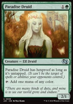 Paradise Druid - Foundations Jumpstart (Uncommon) [J25-698]