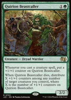 Quirion Beastcaller⁣ - Foundations Jumpstart⁣ (Rare)⁣ [703]