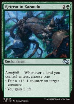 Retreat to Kazandu - Foundations Jumpstart (Uncommon) [J25-707]