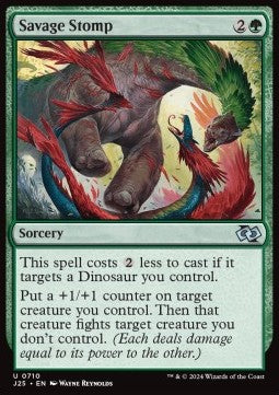 Savage Stomp - Foundations Jumpstart (Uncommon) [J25-710]