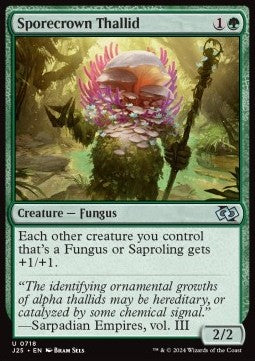 Sporecrown Thallid - Foundations Jumpstart (Uncommon) [J25-718]