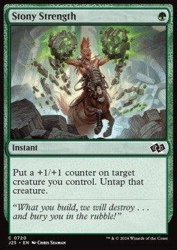 Stony Strength - Foundations Jumpstart (Common) [J25-720]