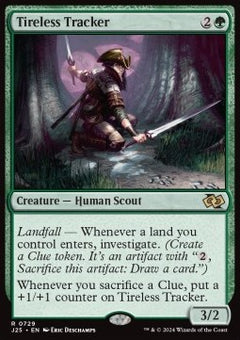 Tireless Tracker⁣ - Foundations Jumpstart⁣ (Rare)⁣ [729]