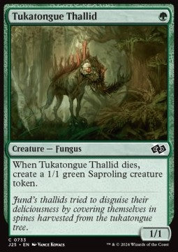 Tukatongue Thallid - Foundations Jumpstart (Common) [J25-733]