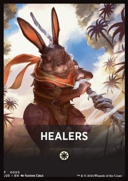 Jumpstart Pack Summary Card: Healers - Foundations Jumpstart (Tip Card) [J25-F5]