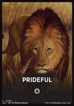 Jumpstart Pack Summary Card: Prideful - Foundations Jumpstart (Tip Card) [J25-F8]