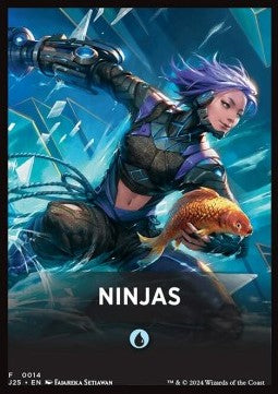 Jumpstart Pack Summary Card: Ninjas - Foundations Jumpstart (Tip Card) [J25-F14]