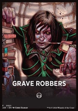 Jumpstart Pack Summary Card: Grave Robbers - Foundations Jumpstart (Tip Card) [J25-F21]