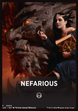 Jumpstart Pack Summary Card: Nefarious - Foundations Jumpstart (Tip Card) [J25-F24]