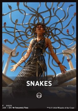 Jumpstart Pack Summary Card: Snakes - Foundations Jumpstart (Tip Card) [J25-F25]