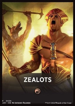 Jumpstart Pack Summary Card: Zealots - Foundations Jumpstart (Tip Card) [J25-F36]